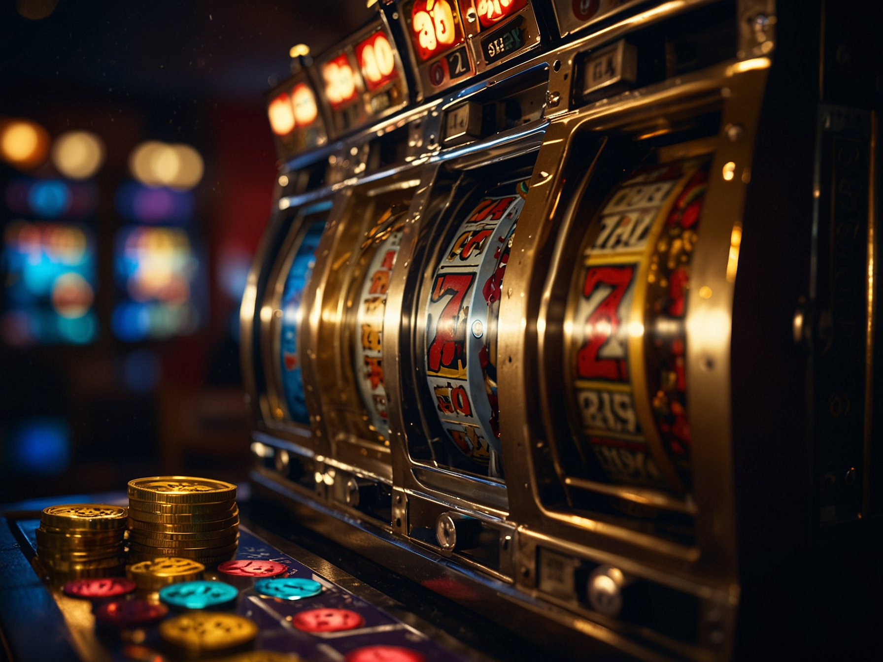Slot reels and bonus symbols